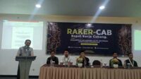 PC PMII kabupaten Pamekasan periode 2024-2025, menyatakan akan mewujudkan tagline Besarnya melalui Rakercab. (Seru.co.id/luq) - Rakercab PC PMII Pamekasan Siap Wujudkan PMII Kerja PMII Cipta Karya