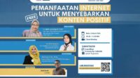 Pemanfaatan Internet untuk Sebar Konten Positif. (ist) - Kemenkominfo Ajak Siswa Sidoarjo Manfaatkan Internet Sebar Konten Positif