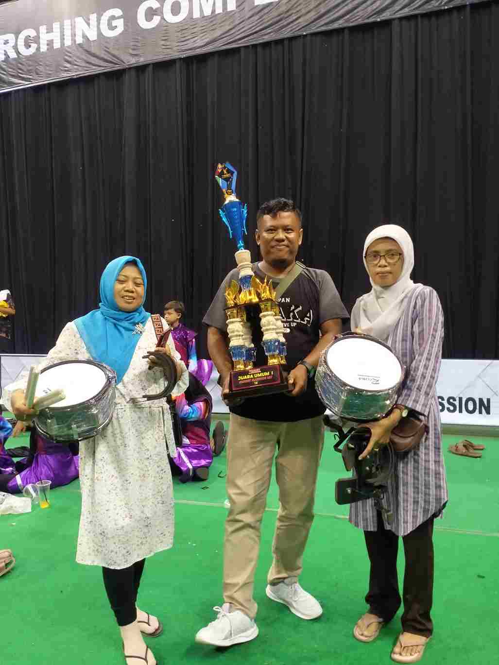 TK ABA 2 Nganjuk Juara Umum Turnamen Marching Band se-Jatim 