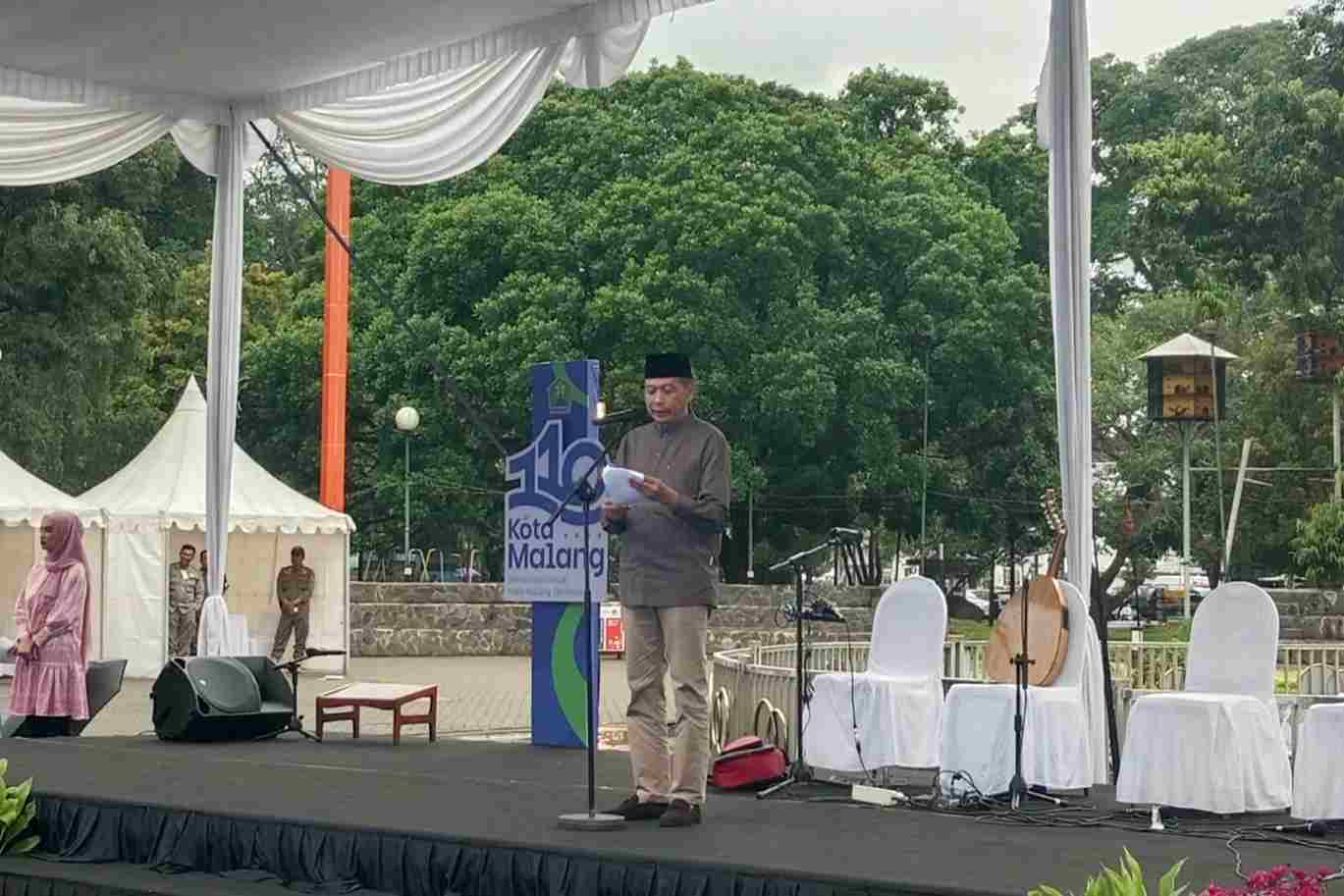 Pj Wali Kota Malang Gelar Panjatan Doa dan Semarak Blanggur Menolak Lupa Kota Malang