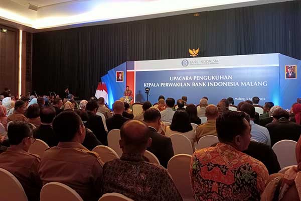 Pj Wali Kota Malang berharap koordinasi dan kerja sama dengan Bank Indonesia Malang terus berlanjut. (Seru.co.id/afi) - Pj Wali Kota Malang Ingin Kerja Sama dengan Bank Indonesia Malang Terus Terjalin Baik