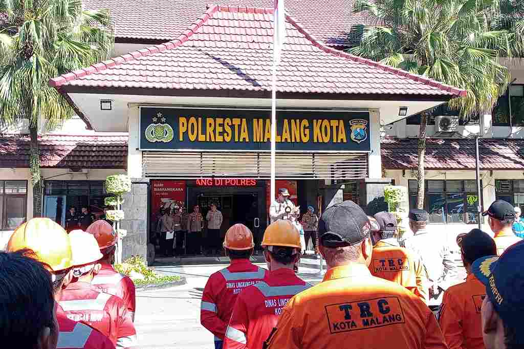 Hadapi Bencana Alam, Polresta Makota Gelar Pelatihan Penanggulangan Bencana Hidrometeorologi