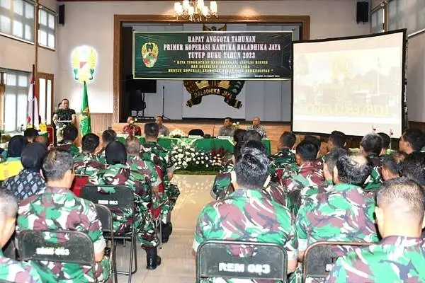 Primkop Kartika Baladhika Jaya Laksanakan RAT Tutup Buku Tahun 2023