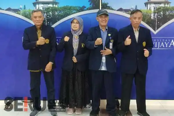 UB Kukuhkan Prof Kadarisman Hidayat, Prof Uun Yanuhar, Prof Mohamad Muslikh dan Prof Aminudin Afandhi