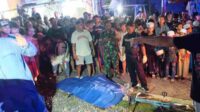 Warga Kolonel Sugiono Geger, Pria Lajang Tabrakan Diri ke Kereta Api
