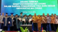 Tingkatkan Kualitas Akademik, Universitas Ma Chung Kukuhkan Tiga Guru Besar Sekaligus
