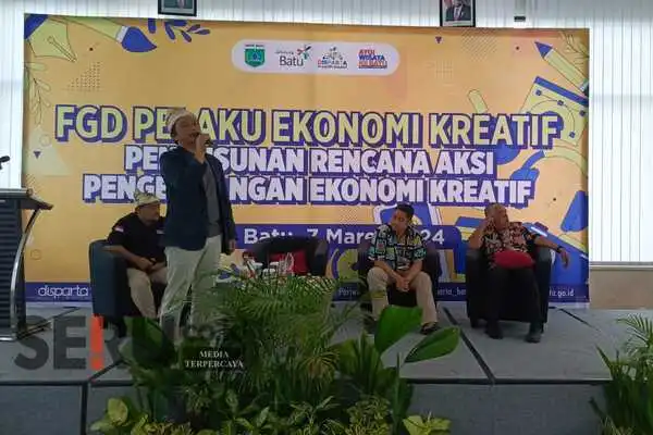FGD Pelaku Ekonomi Kreatif Batu, Susun Rencana Aksi Pengembangan Ekonomi Kreatif