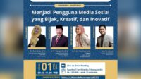 Webinar di Nganjuk, Kemenkominfo ajak pelajar bijak, kreatif dan inovatif gunakan medsos. (ist) - Webinar di Nganjuk, Kemenkominfo Ajak Pelajar Bijak, Kreatif dan Inovatif Gunakan Medsos