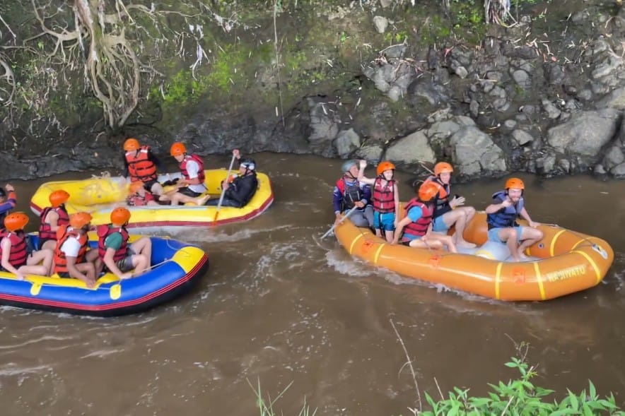 Masuk Musim Kemarau, Permintaan Rafting di Batu Meningkat