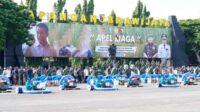 Apel Siaga Alat dan Mesin Pertanian di Makodam V/Brawijaya. (ist) - Korem 083/Bdj Bersinergi Kementerian Pertanian, Memperkuat Ketahanan Pangan