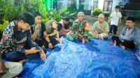 Babinsa Kedungkandang Hadiri Halalbihalal dan Temu Warga Wonokoyo