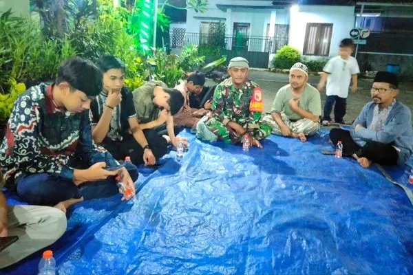 Babinsa Kedungkandang Hadiri Halalbihalal dan Temu Warga Wonokoyo