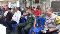 Babinsa dan Bhabinkamtibmas Halal Bihalal bersama Warga Madyopuro