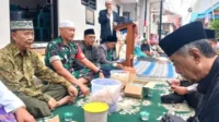 Babinsa dan Bhabinkamtibmas Halal Bihalal di Kampung Kayutangan Heritage