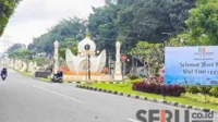 Manjakan Mata Pengunjung, Jatim Park Grup Percantik Taman Kota dengan Ornamen Khas Lebaran
