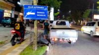 Dishub Bojonegoro Tambah Rambu Petunjuk Arah,  Pemudik Makin Nyaman