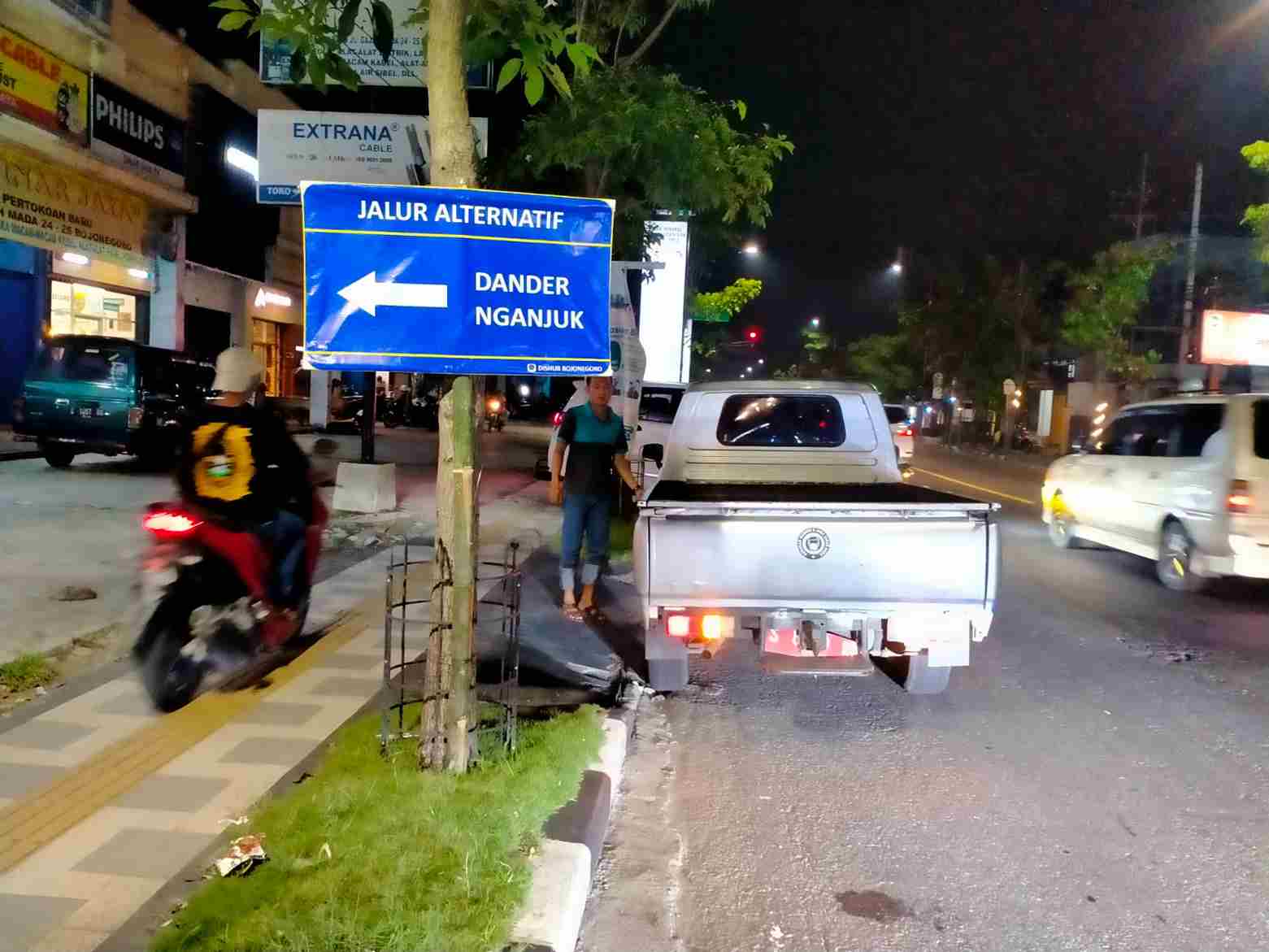 Dishub Bojonegoro Tambah Rambu Petunjuk Arah,  Pemudik Makin Nyaman