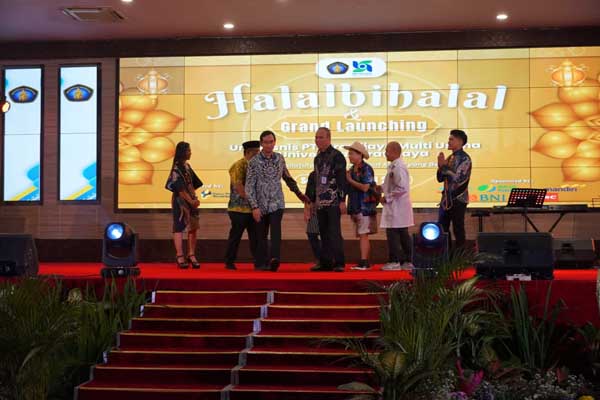 Grand launching dilaksanakan saat halal bihalal. (ist) - PT Brawijaya Multi Usaha Launching UB Catering, UB Science and Technology dan UB Tour&Travel