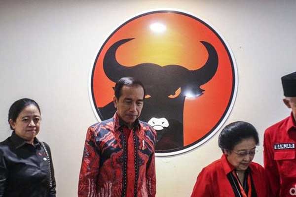 Ilustrasi Presiden Joko Widodo (Jokowi) dan Megawati. (ist) - Pro-Kontra Jokowi Akan Gantikan Megawati Duduki Kursi Ketum PDIP