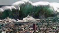 Ilustrasi Tsunami. (ist) - Gempa Taiwan 7,5 M, Sebabkan Tsunami Jepang