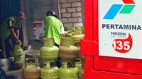 Ilustrasi gambar LPG. (hms) - Pertamina Gelontor LPG 3 Kg Hampir 3 Juta Tabung, HET Tetap Rp16.000