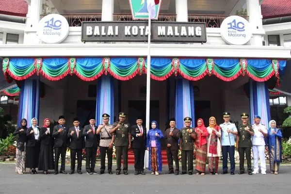 Kasdim 0833/Kota Malang Hadiri Upacara Hari Otonomi Daerah XXVIII Tahun 2024