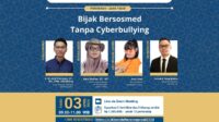 Kemenkominfo ajak bijak bermedsos tanpa cyberbullying. (ist) - Webinar di Nganjuk, Kemenkominfo Ajak Bermedsos Tanpa Cyberbullying