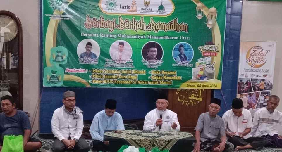 PRM Mangundikaran Utara Nganjuk Berbagi, Ikutsertakan Marbot Masjid Program BPJS