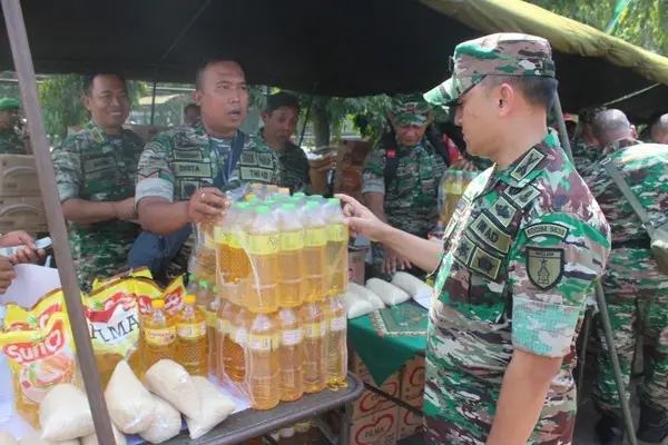 Kodim 0833 Gelar Bazar Murah TNI Ramadan 1445H