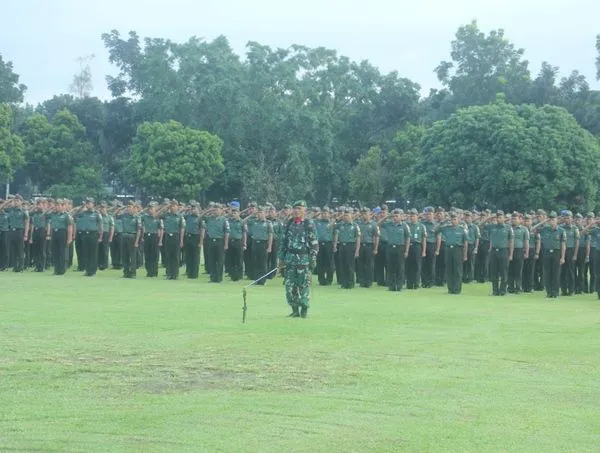 Kodim 0833 Kerahkan Personel Upacara 17-an April 2024