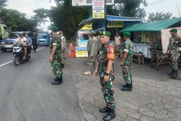 Kodim 0833/Kota Malang Kerahkan Personel Patroli Gabungan Ciptakan Kondusifitas Wilayah