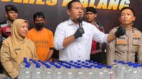 Rumah Produksi Sabu di Pasuruan Diringkus Satreskoba Polres Malang