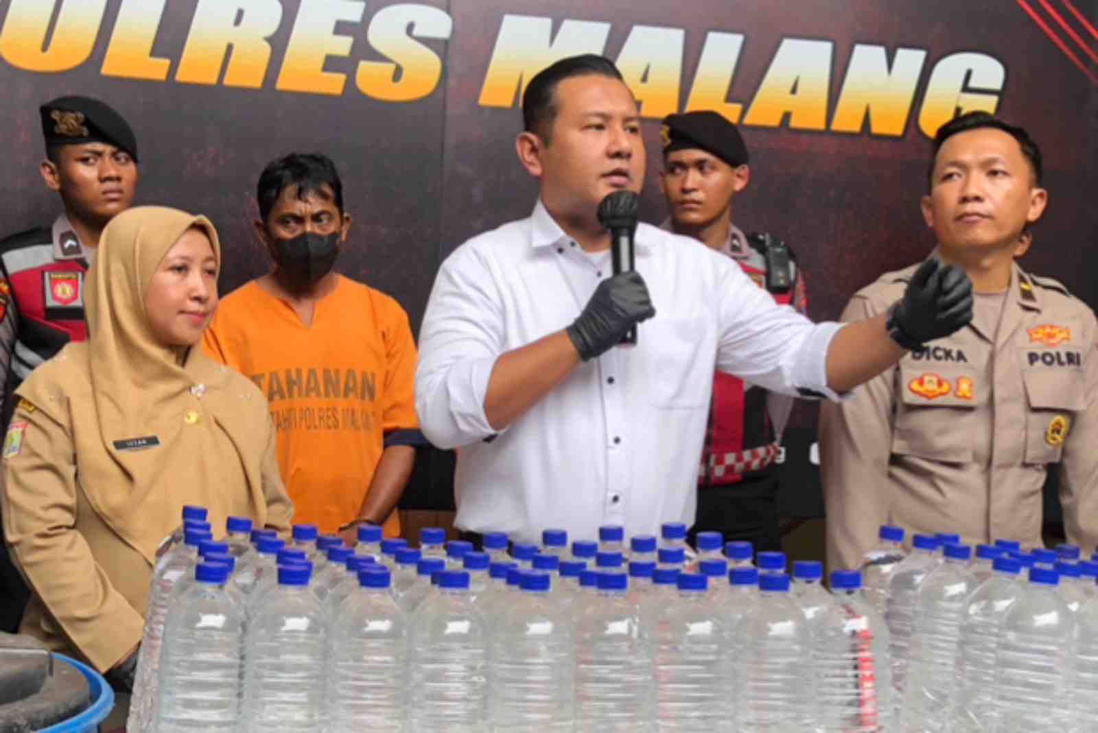 Rumah Produksi Sabu di Pasuruan Diringkus Satreskoba Polres Malang