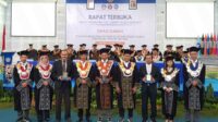 Para dosen yang berorasi ilmiah bersama Senat Polinema. (ist) - Tiga Dosen Berorasi dalam Pekan Ilmiah Polinema, Begini Inovasinya