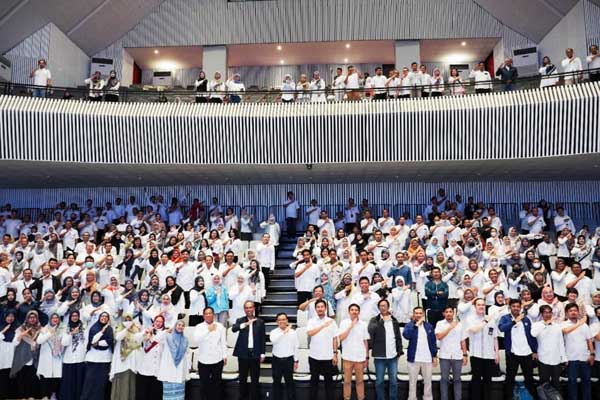 Para panitia pelaksanaan UTBK UB 2024 saat briefing. (ist) - Sukseskan UTBK, UB Gelar Briefing Panitia Persiapan UTBK 2024
