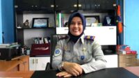 Pengawas Satuan Tugas (Satgas) Terminal Tipe A Arjosari Malang, Maria Margareta. (Seru.co.id/wul) - Lonjakan Arus Mudik Terminal Arjosari akan Terlihat H-2 Sebelum Lebaran Idul Fitri