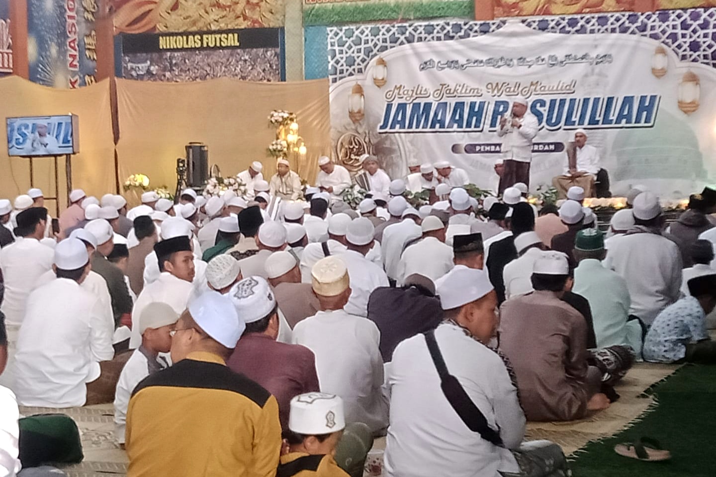 Personel Koramil Sukun pengamanan Istiqosah Majelis Ta'lim Wal Maulid. (ist) - Personel Koramil Sukun Pengamanan Istiqosah Majelis Ta'lim Wal Maulid