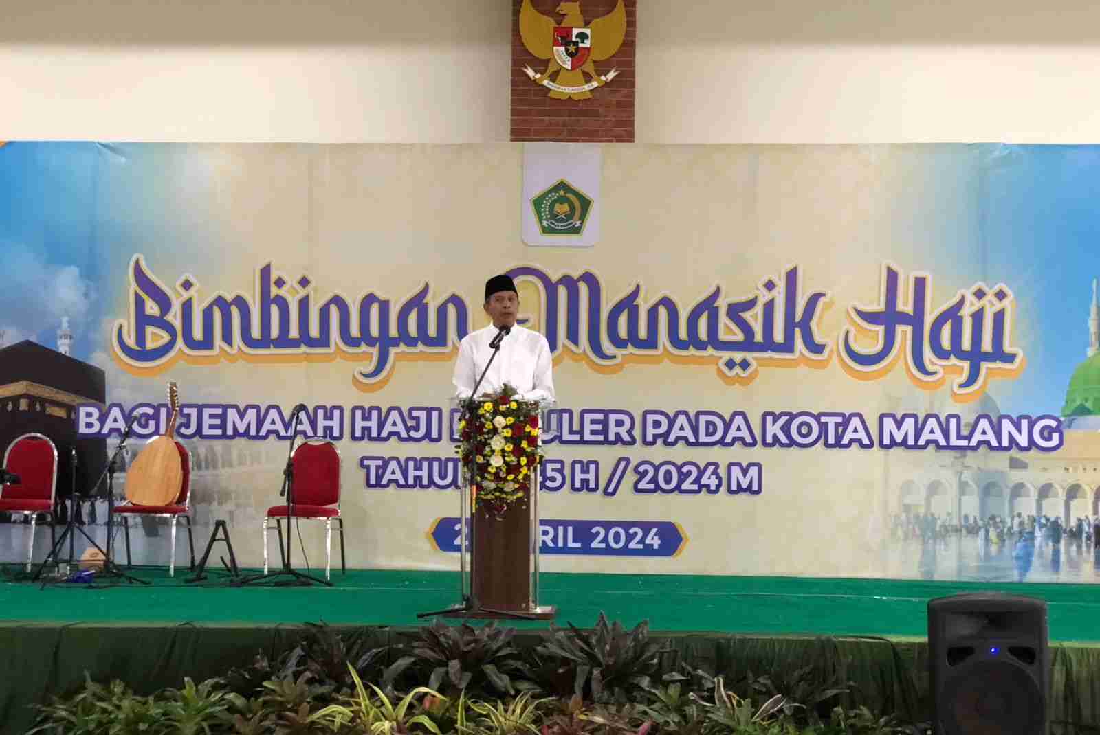 Pj Wali Kota Malang Buka Bimbingan Manasik Haji Reguler se-Kota Malang