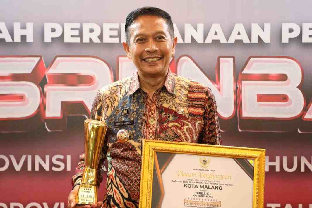 Kado HUT ke-110, Kota Malang Raih PPD Terbaik Pertama Tingkat Jawa Timur