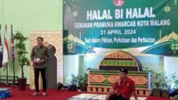 Pj Wali Kota Malang ucapkan terima kasih atas bantuan Pramuka Peduli. (Seru.co.id/afi) - Pj Wali Kota Malang: Gerakan Pramuka Bisa Membentuk Karakter Masyarakat