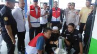 Polda Jatim Bersama Pertamina Cek Ketersediaan BBM di Sejumlah SPBU di Surabaya