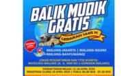 Tekan Angka Kecelakaan, Polres Malang Gelar Balik Gratis