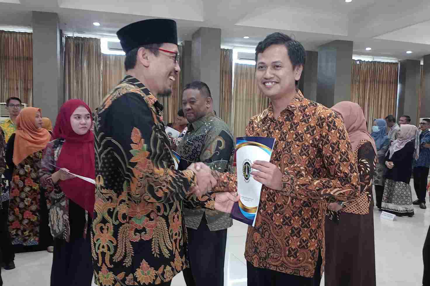 Menuju Universitas Unggul, UWG Malang Lantik Pejabat Baru