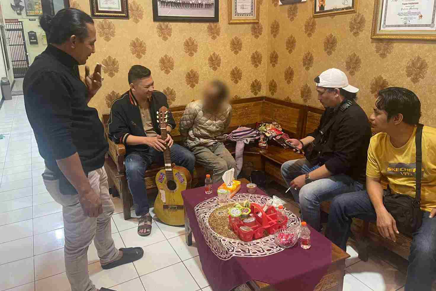 Diduga Lakukan Kekerasan Menggunakan Gitar Kepada Pengguna Jalan, SG Diamankan Kepolisian