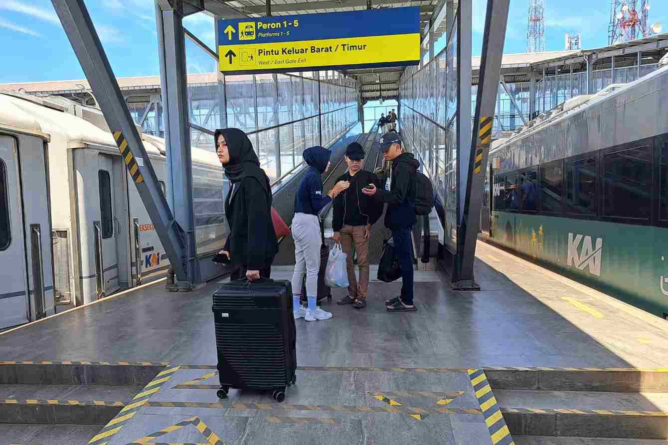 Hingga Hari ke-8 Masa Angkutan Lebaran, 28.482 Penumpang Gunakan KA dari Stasiun Malang