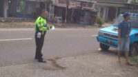 Melaju Terlalu Ke kanan, Dua Pengendara Motor Tabrakan Adu Banteng di Pagelaran