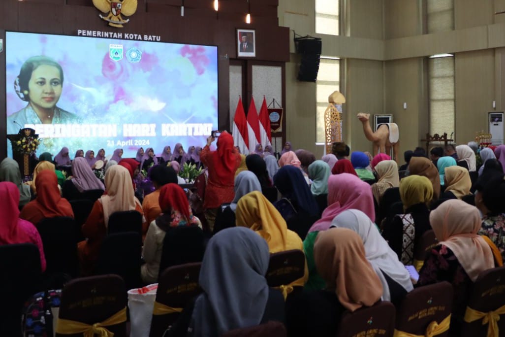 Hari Kartini, TP PKK Kota Batu Gelar Halalbihalal dan Resepsi HKG