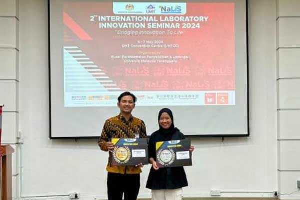 Dua Laboran UB, M Taufik Hidayat (kiri) dan Istaniyah Huda (kanan). (ist) - Dua Laboran UB Raih Prestasi Internasional Bidang Inovasi Laboratorium