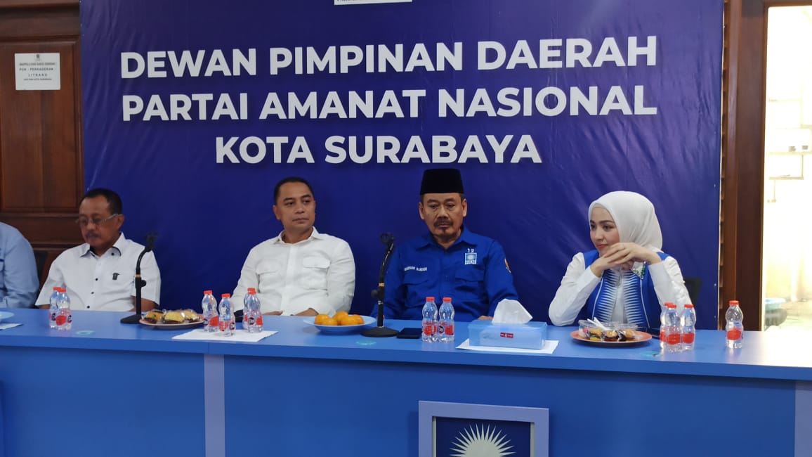 Eri-Armuji Daftar Bacawali di PAN Surabaya