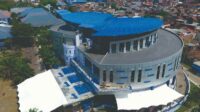 Gedung Graha Polinema menjadi ikonik politeknik terbesar di Malang. (ist) - Capaian Polinema Menginjak Usia 42 Tahun